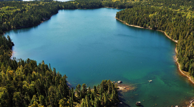Among the many programs cut or slashed, Harper de-funded the Experimental Lakes Area project, a unique research station encompassing nearly 60 formerly pristine freshwater lakes in northwestern Ontario. (Image: IISD)